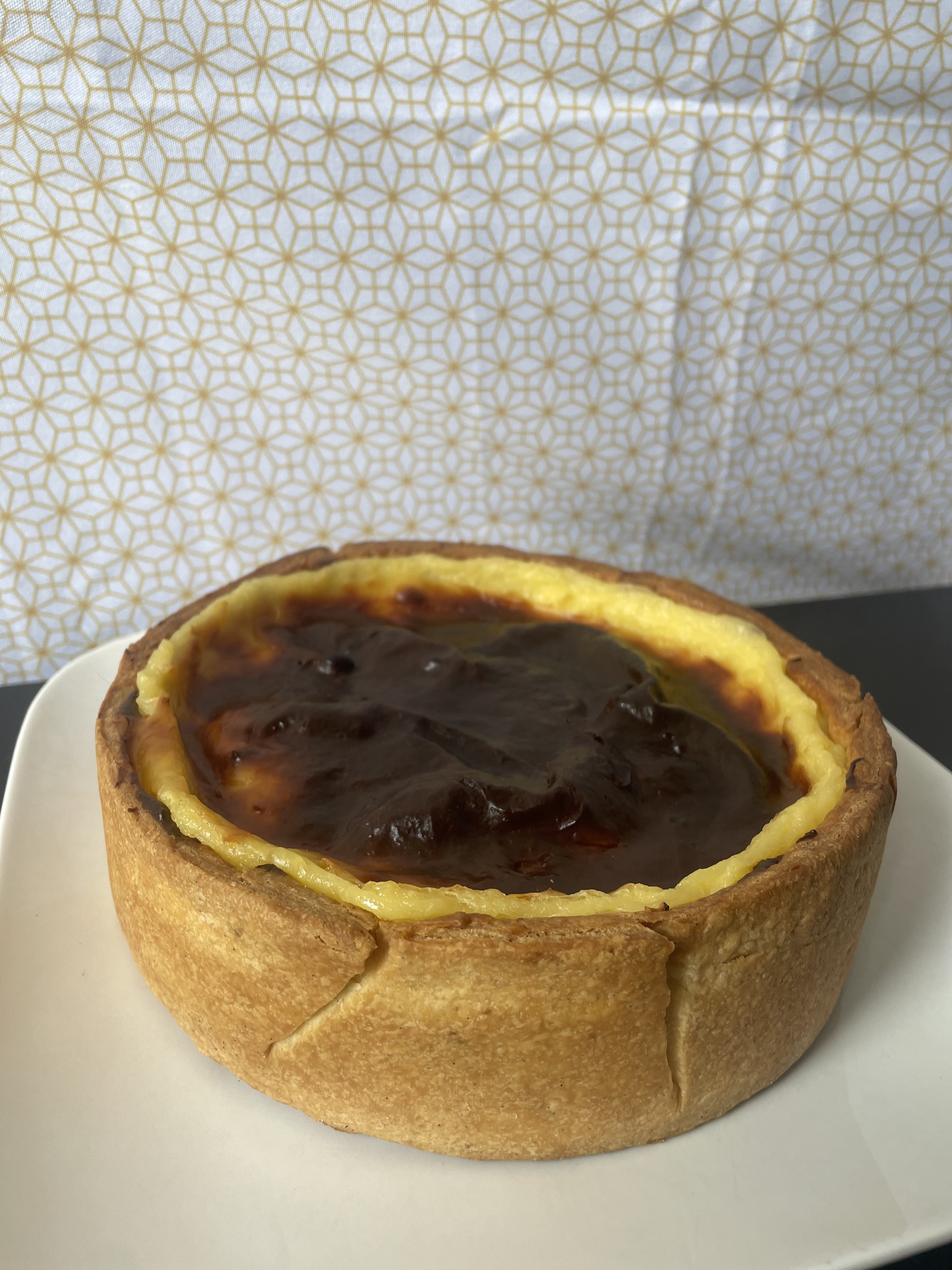 Flan pâtissier caramélisé fait maison, Ethan Pâtisserie