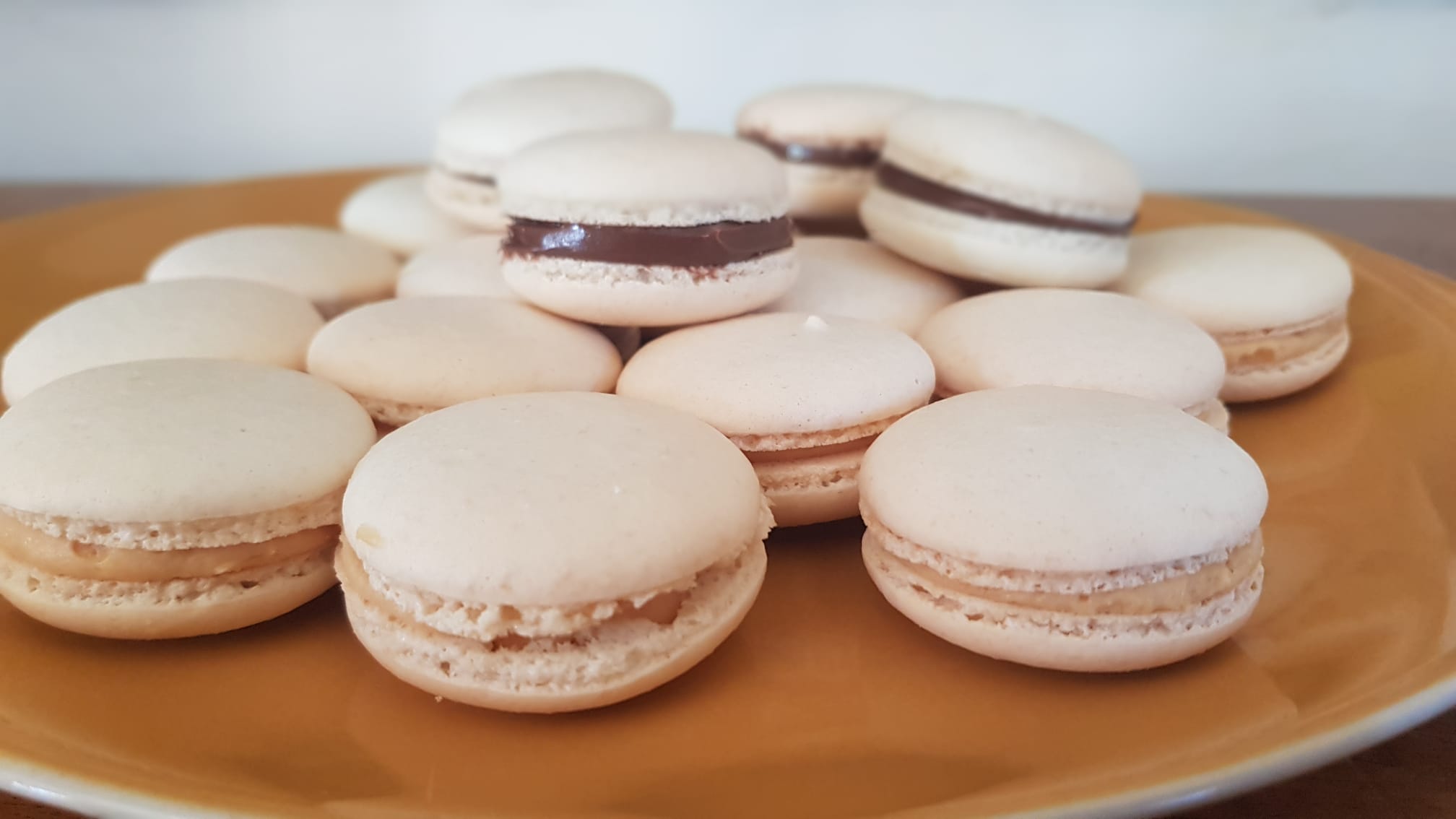 Macarons vanille Ethan Pâtisserie
